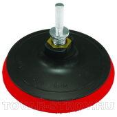 Насадка резиновая с гайкой М14, с липучкой, для УШМ, 125 мм